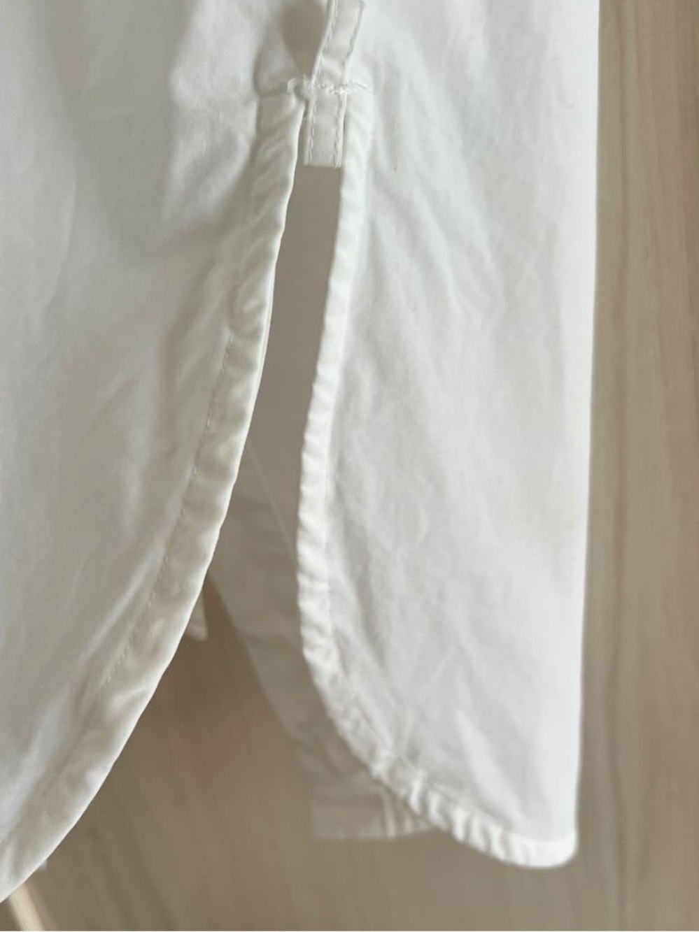 Zara Sleeveless White Gathered Yoke Top toes in back medium - Picture 3 of 6